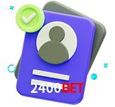 Tornar-se um membro do 2400BET é muito simples